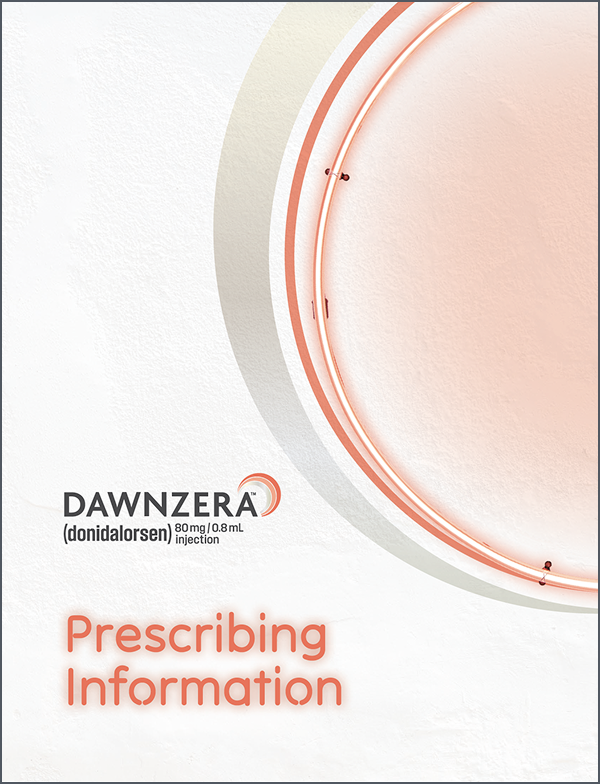 A preview of the Large-Print Prescribing Information