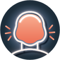 Warning sign icon